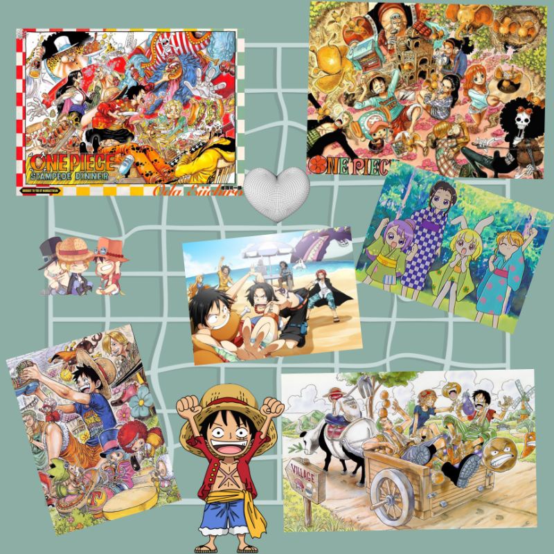 

POSTCARD ONE PIECE