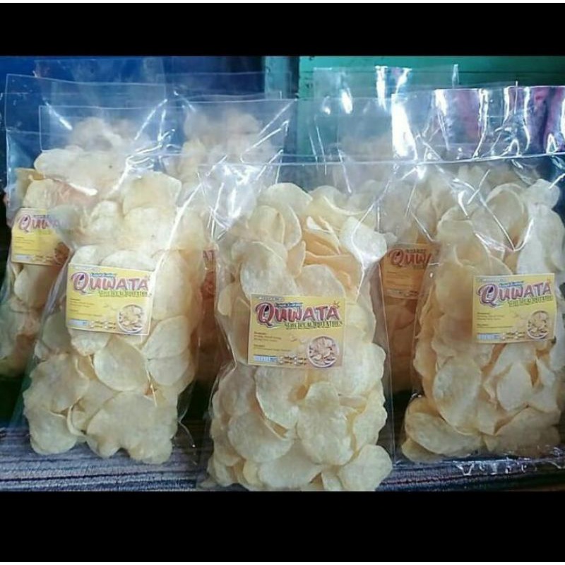 

Keripik Kentang QUWATA "the real potato" 250gr Original