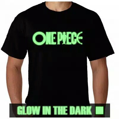 kaos distro one piece glow in the dark