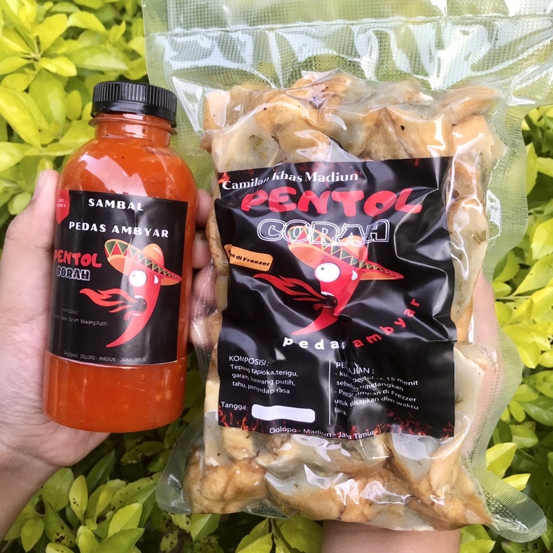 

PENTOL CORAH PEDAS AMBYAR ASLI MADIUN 1kg