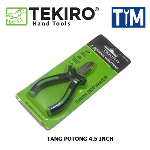 TEKIRO Tang Potong 4.5 INCH / Diagonal Pliers 4.5&quot;