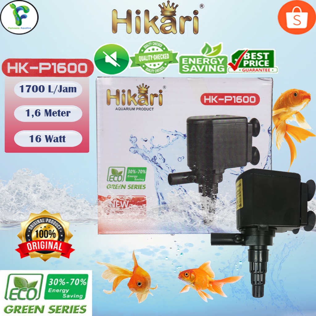 Hikari HK-P1600 - Mesin Pompa Aquarium/Aquarium Power Heads 16W