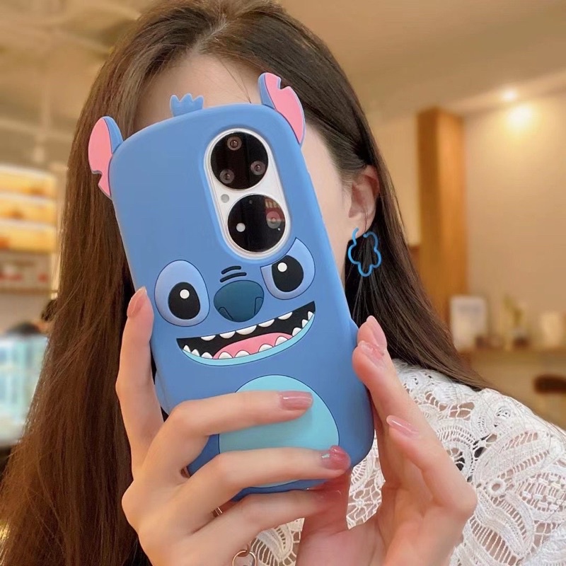 STITCH CASE OPPO A3s F9 A7 A5 A9 2020 RENO 2 3 3pro 4 4pro 5 5pro 6 7 PRO A52 A72 A92 A15 A35 A96