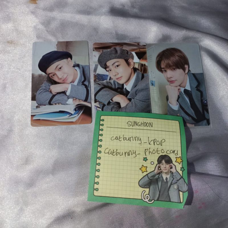 [READY STOCK] PHOTOCARD GGUGGU PACKAGE OFFICIAL RPC SUNGHOON JUNGWON JAY JAKE SUNOO NI-KI HEESEUNG
