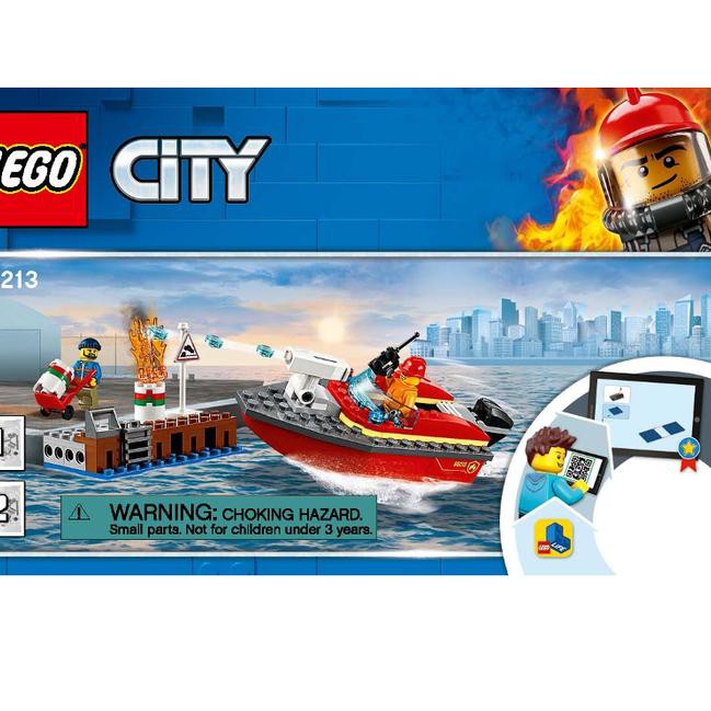 lego dockside fire