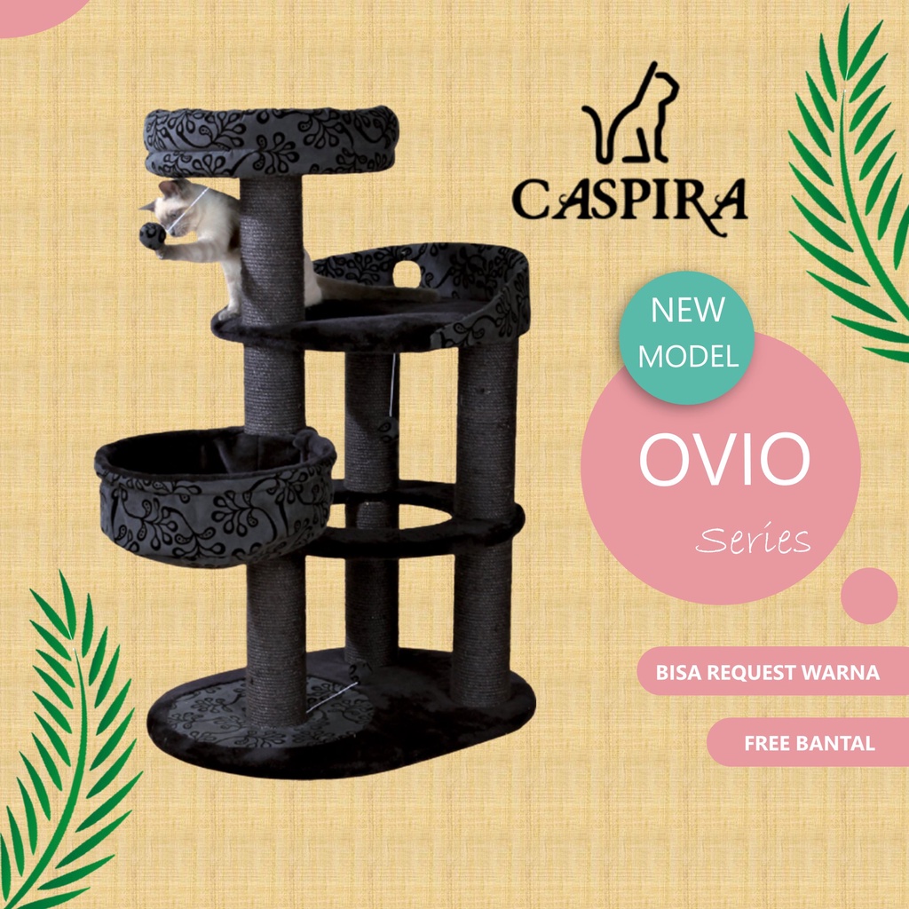 Jual Caspira Cat Tree Cat Condo Cat Scratcher Panjatan Kucing