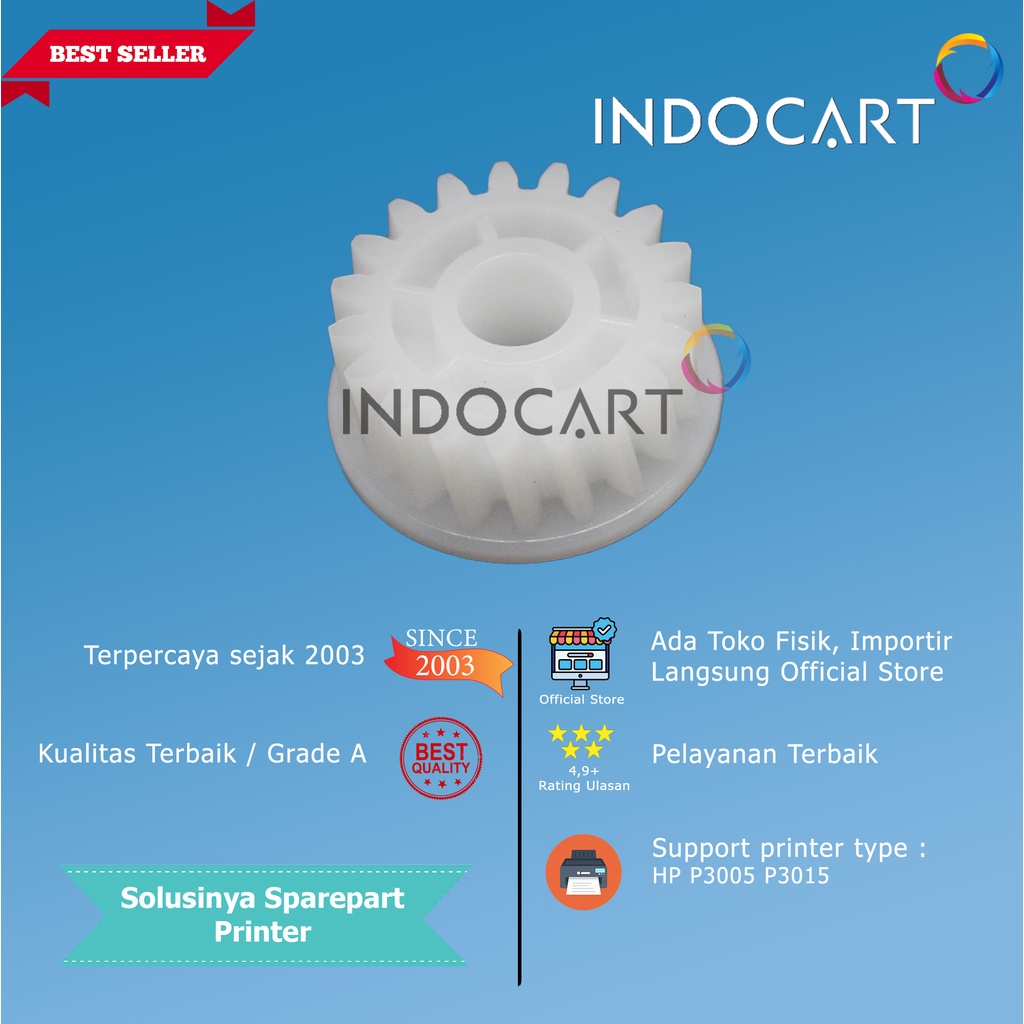 Gear 19T Fuser-HP P3005 P3015 RU5-0959