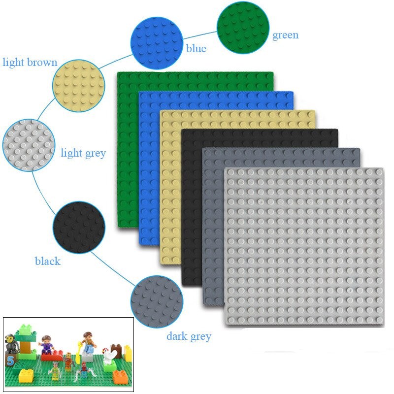 Base Plate LEGO Building Blocks 25.5 x 25.5 cm - HQB1143