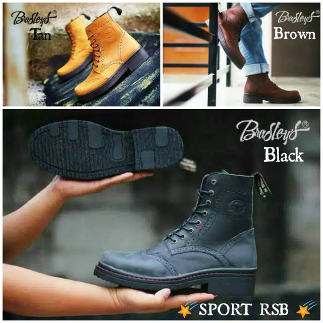 SEPATU BOOTS KLASIK BRADLEY'S ORIGINAL