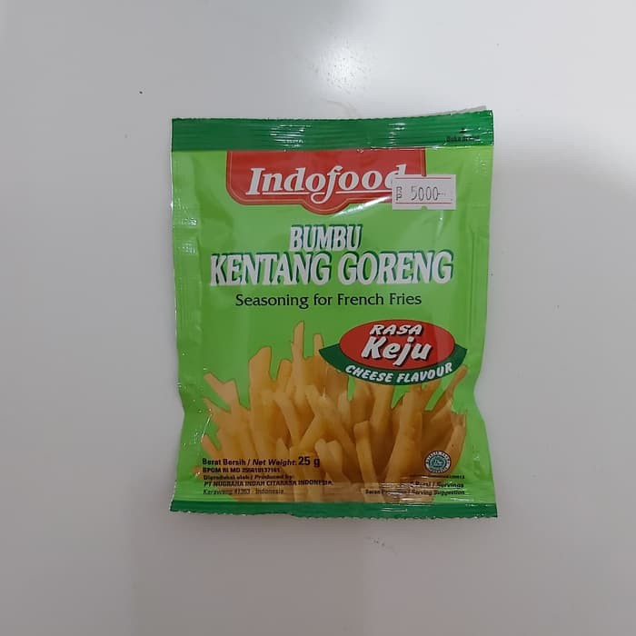 Indofood Bumbu Kentang Rasa Keju 25 g