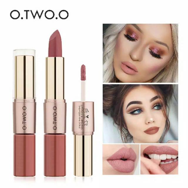O.TWO.O matte lipstik 2 in 1