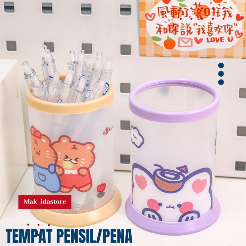 

TEMPAT PENSIL / PULPEN SERBAGUNA DESKTOP MULTIFUNGSI