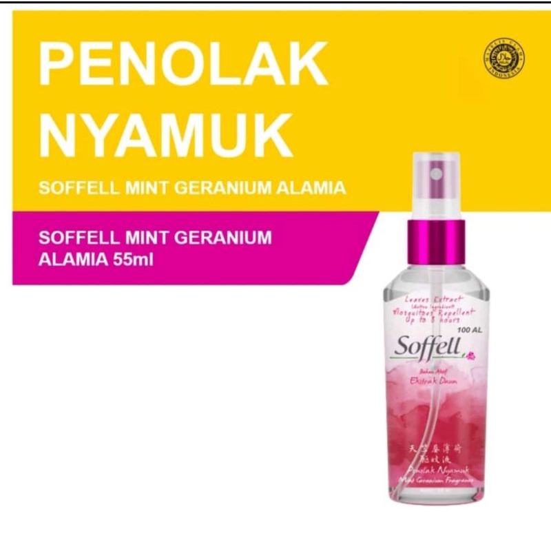 SOFFEL MINT GERANIUM ALAMIA 55ML