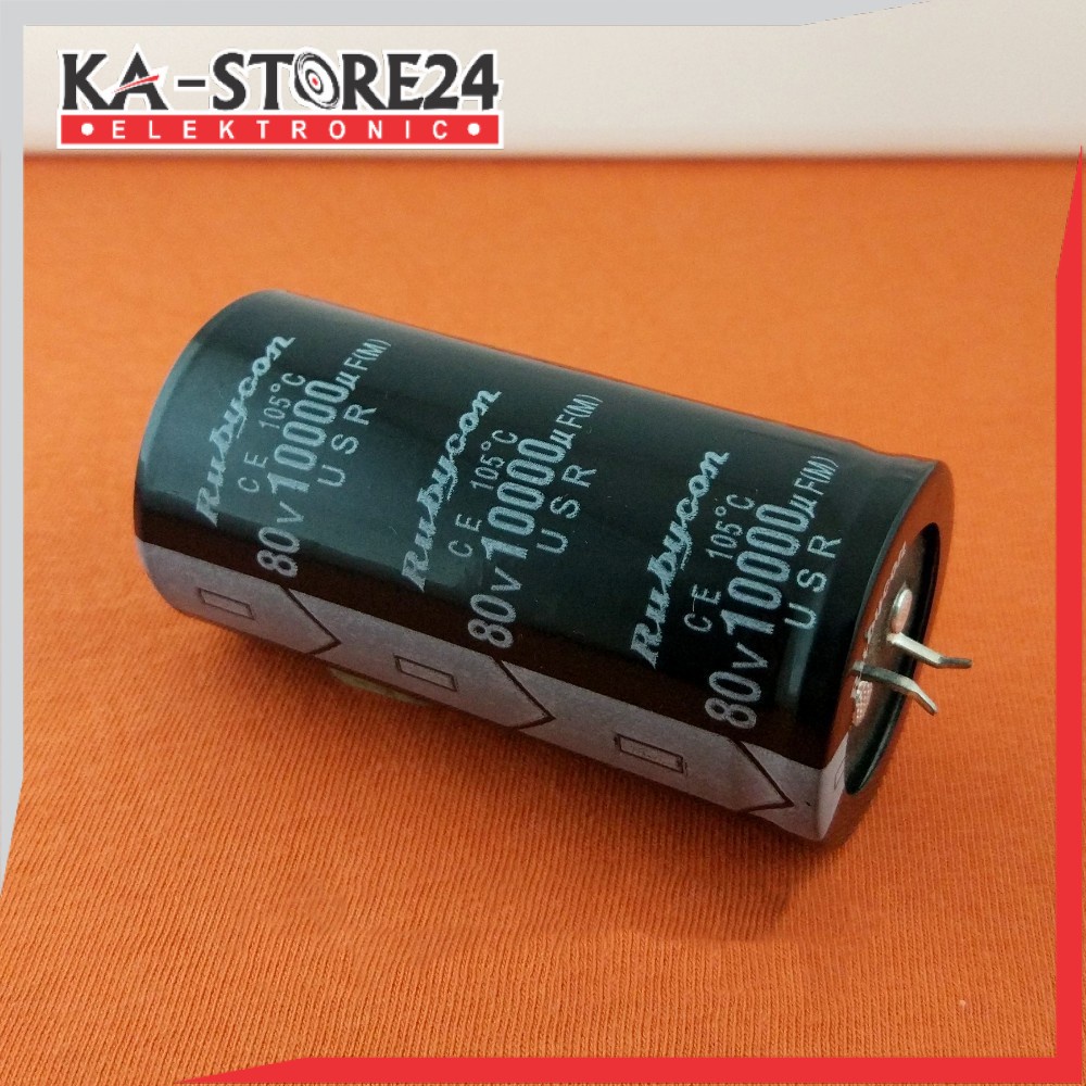 Elco 10000uf 80v  Rubycon - Original