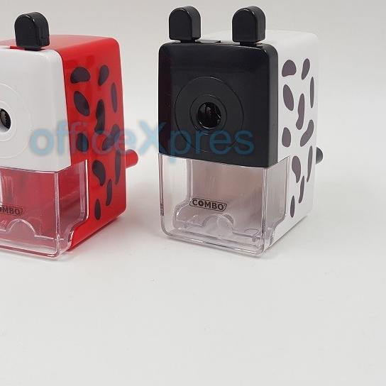 

♗ Serutan Pensil / Rautan Putar / Sharpener Pencil 811 - Animals Combo - Putih ✿
