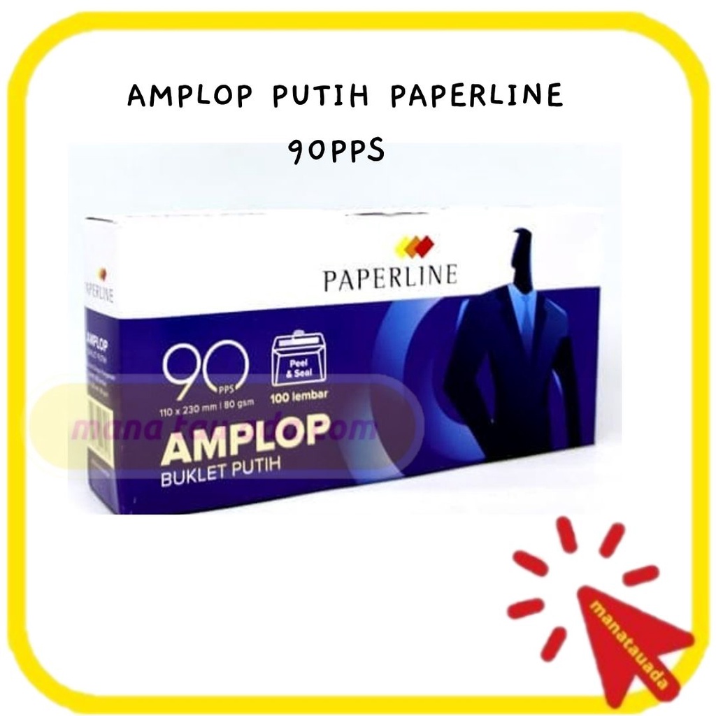 

AMPLOP 110X230MM 80GSM PAPERLINE 信封
