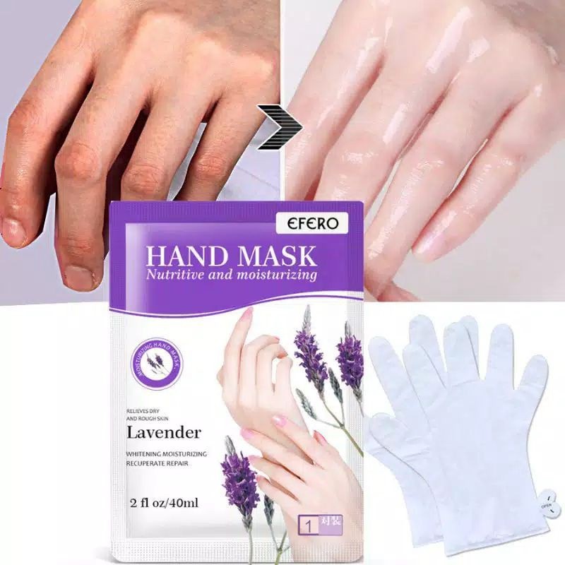 DBEST - [ COD ] EFERO HAND MASK MELEMBUTKAN TANGAN / MASKER TANGAN PENGELUPAS KULIT KERING &amp; MATI