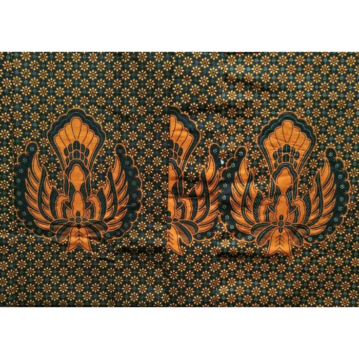 Celana Batik jarik wiru jadi motif truntum garudo coklat jumbo