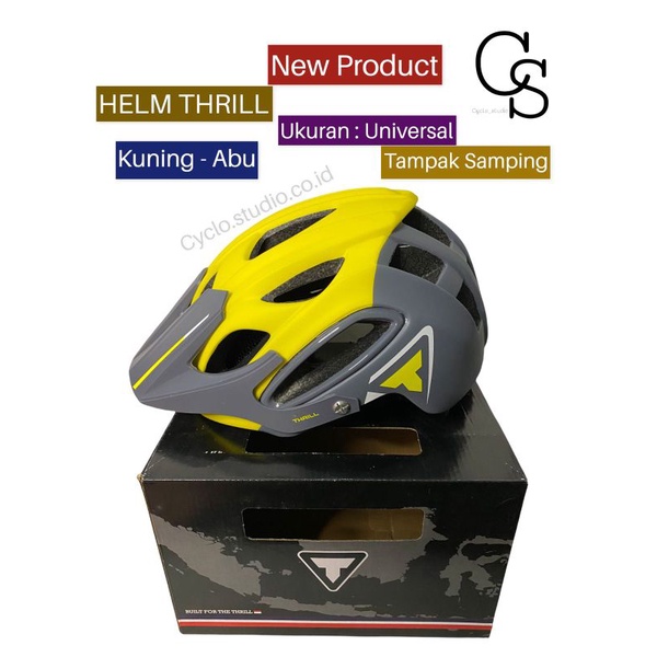 Helm Helmet Sepeda MTB Thrill Diffuse