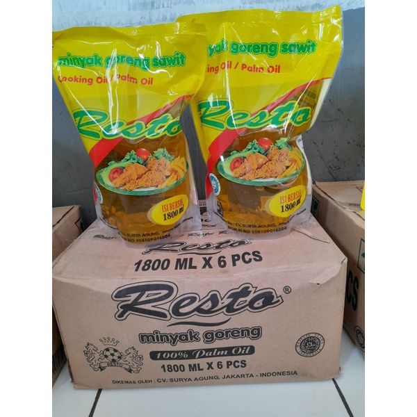 Jual minyak goreng kemasan 1800ML | Shopee Indonesia