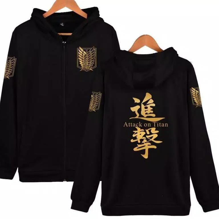 Cd3CodeRMB Swetaer Hoodie Anime attack on titan / Swetaer Hoodie Anime Naruto / Swetaer anak Hoodie