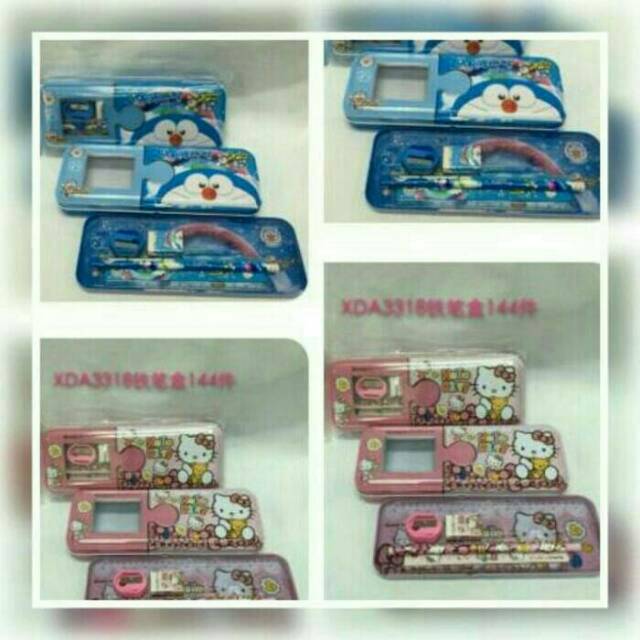 

Kotak pensil karakter Lucu 1set