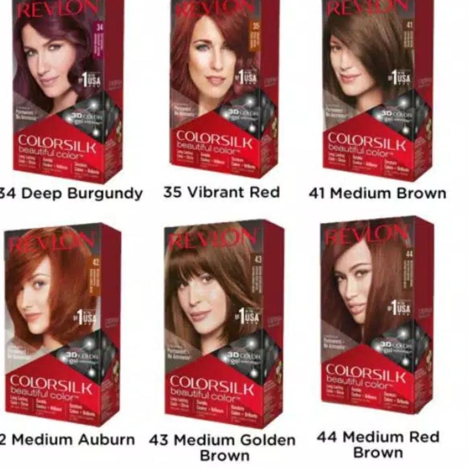 ☆ REVLON Colorsilk Hair Color Cat Rambut REVLON Semir Rambut Pewarna Rambut ❆