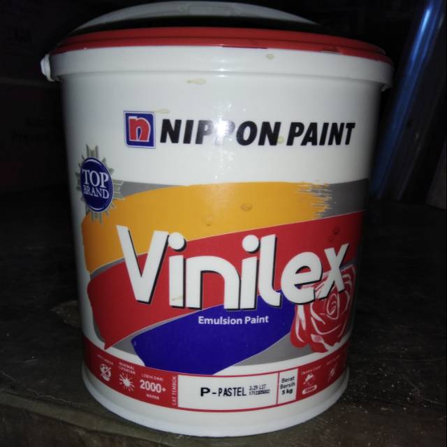 Cat Vinilex 5 kg aneka warna Nippon Paint