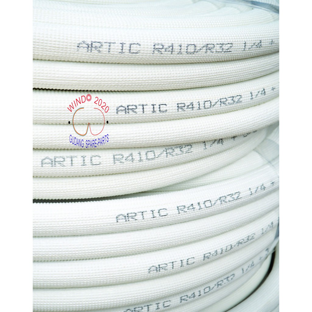 PIPA AC ARTIC METERAN 0.5PK, 3/4PK , 1PK | PIPA ARTIC 0.5PK , 3/4PK 1PK | PIPA ARTIC 1PK 1/4&quot; X 3/8&quot;