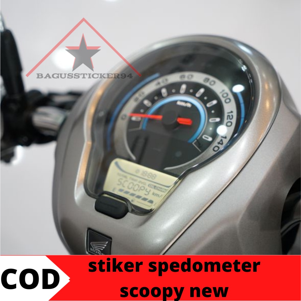 Stiker pelindung Speedometer Scoopy baru / Stiker Pelindung Speedometer Scoopy 2021 / Stiker Anti Go