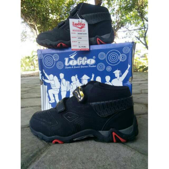 Sepatu Loggo magnet aloha