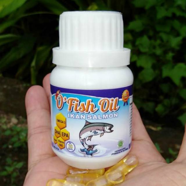 Best Seller Penambah Nafsu Makan Minyak Ikan Salmon Ofish Oil Murah Ofish Shopee Indonesia