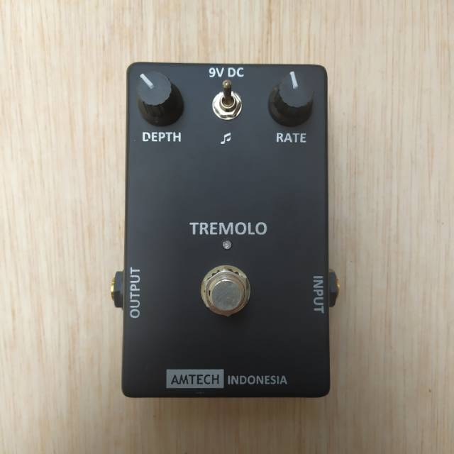 Efek TREMOLO Pedal by AMTECH Indonesia efek gitar dan bass