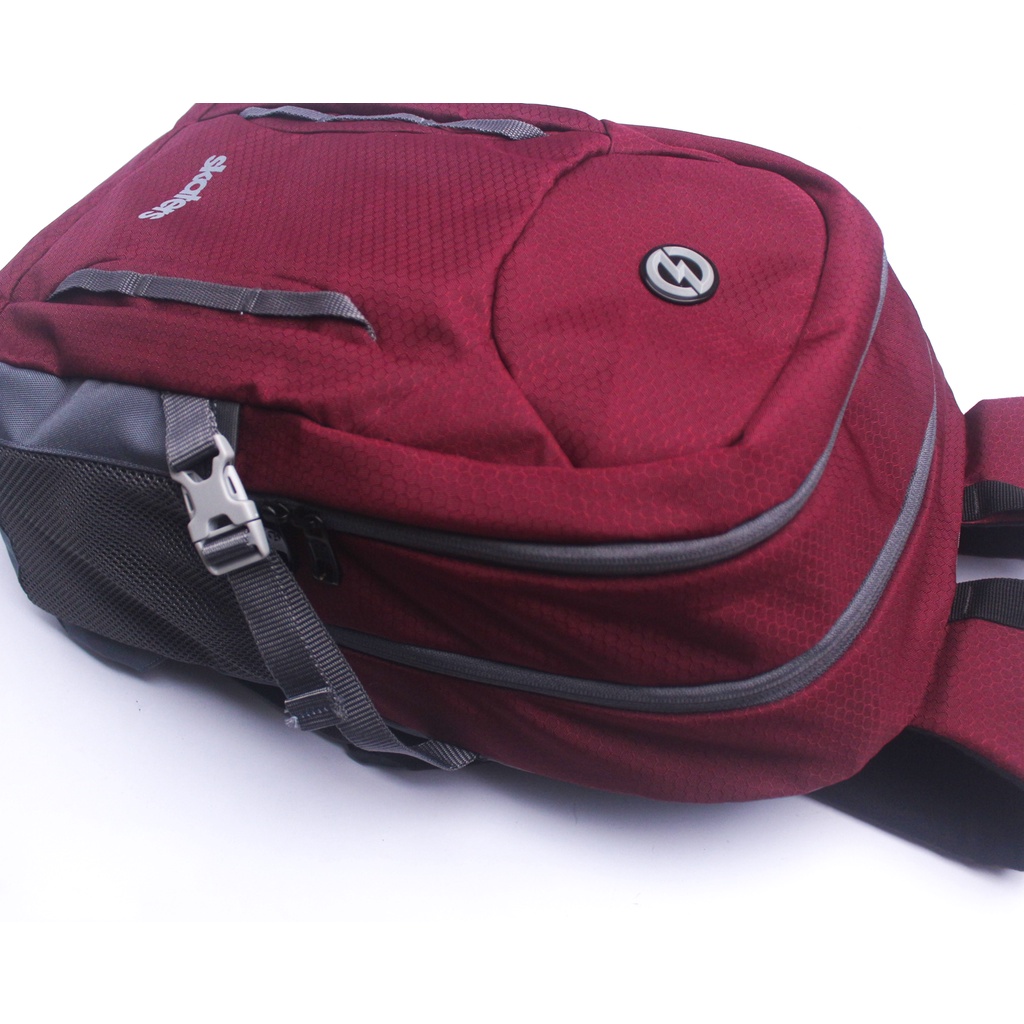 TAS RANSEL LAPTOP SKATERS VH018 MERAH MARUN