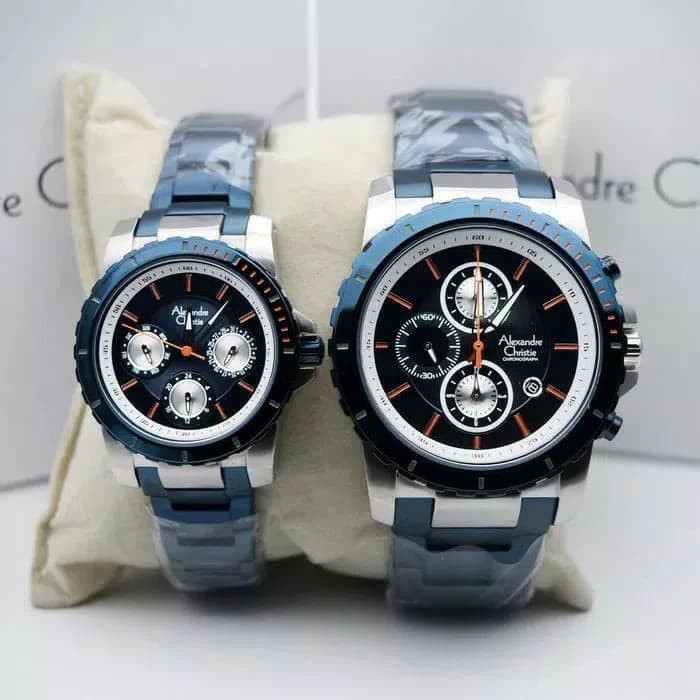 Hot Sale Jam Tangan ALEXANDER CHRISTIE AC 6141 Couple ORIGINAL Terbatas