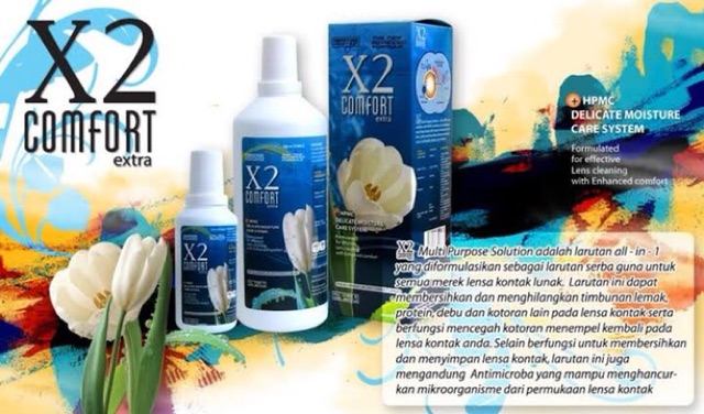 X2 Comfort 60ML Cairan Softlens