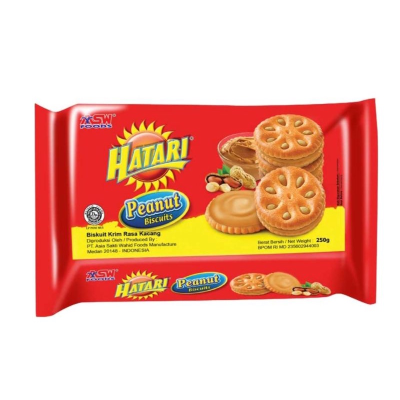 

Hatari Biskuit kacang 250g