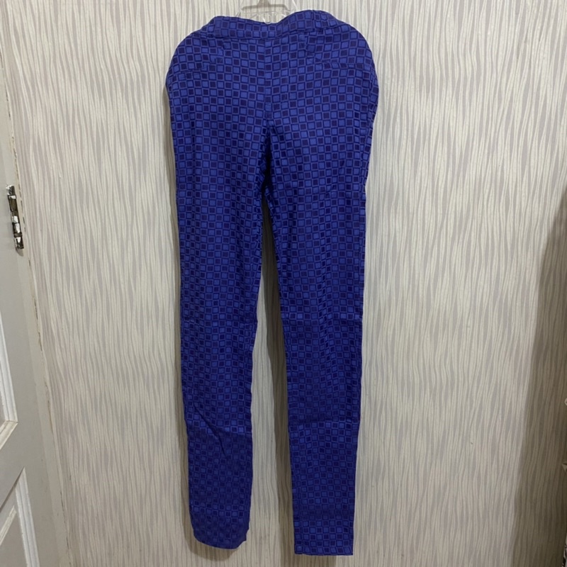 Pattern Pants uniqlo preloved 100% original authentic celana legging jegging panjang chino jogger se