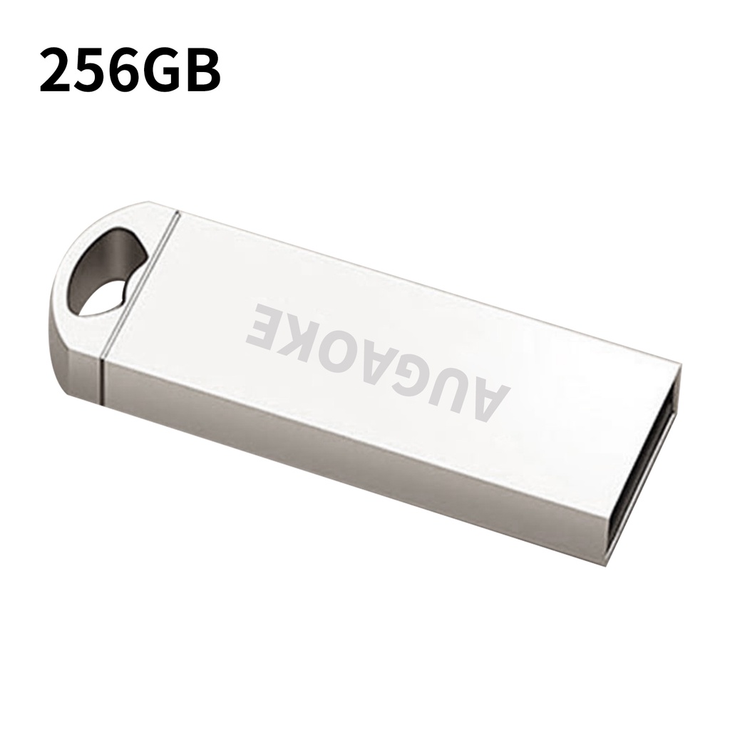 (Huluboy) Flashdisk USB 3.0 256GB 512GB 1TB 2TB AUGAOKE U Disk Universal Kecepatan Tinggi Untuk Komputer