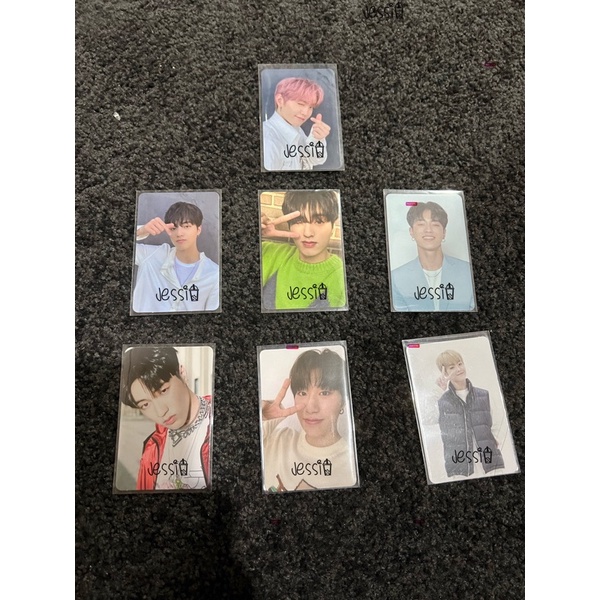 TAKE ALL PHOTOCARD HARUTO JAKMER JAS BIRU CAHIL