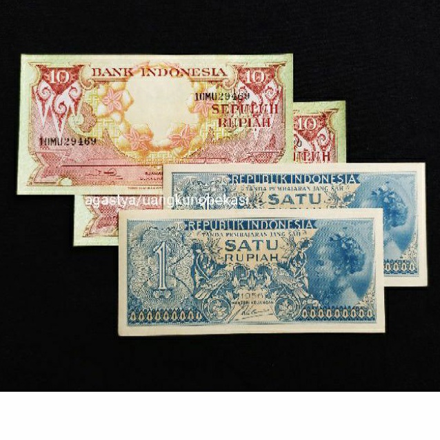 uang kuno paket mahar nikah Rp 22 rupiah asli duit lama jadul untuk seserahan