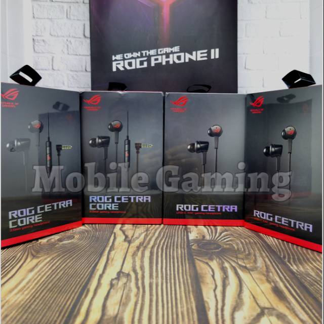 Asus ROG Cetra Gaming iem headphone gamer mobile Type-C ANC Jack 3,5mm