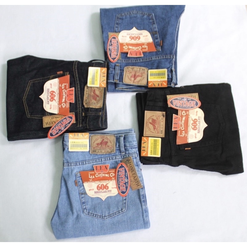 CELANA JEANS PANJANG PRIA LEA 606/STANDAR/REGULER/BESIT/BAGUS DAN MURAH.