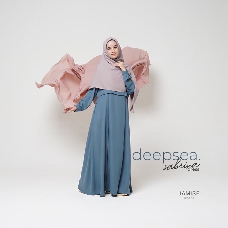 Sabrina Dress Deepsea | Jamise Syari