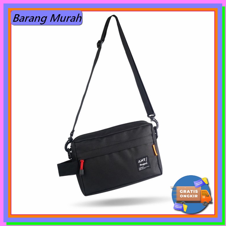 Clutch Bag Kulit Cowok Clutch Pria Original Branded Premium Impor QU955 Ant Project - Handbag Pouch
