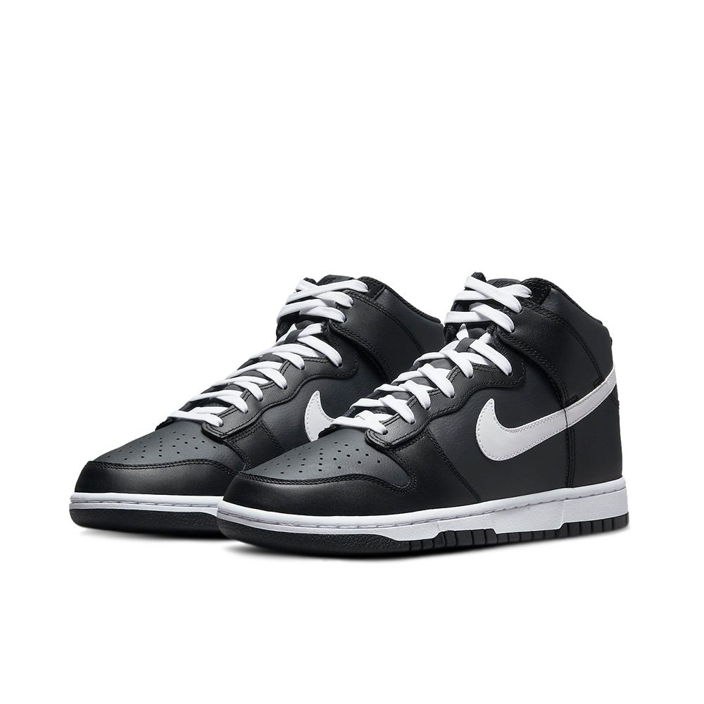 nike dunks high top black