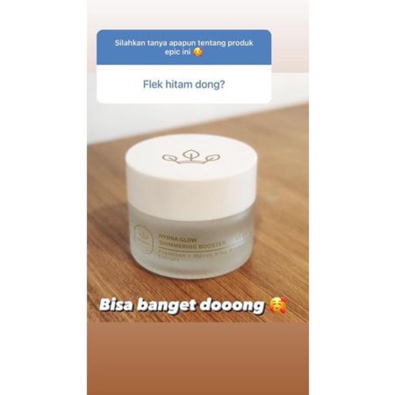 [DISTRI RESMI] HIQWEEN Hydra Glow Shimmering Booster Bpom FREE GIFT