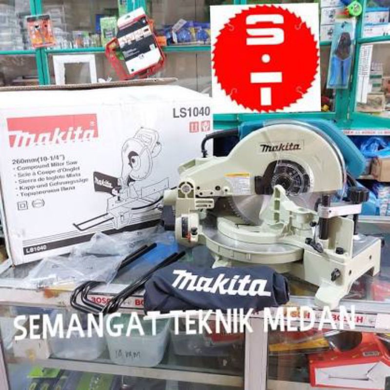 Miter Saw Makita LS 1040 Mesin Gergaji Duduk MitreSaw LS1040 Original
