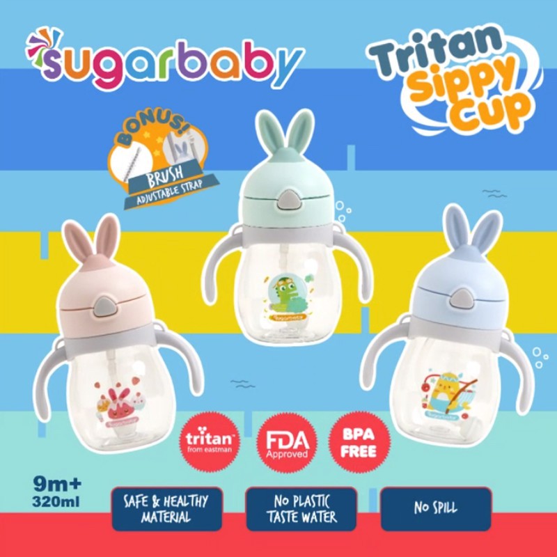 Sugarbaby Tritan Sippy Cup - Rabbit