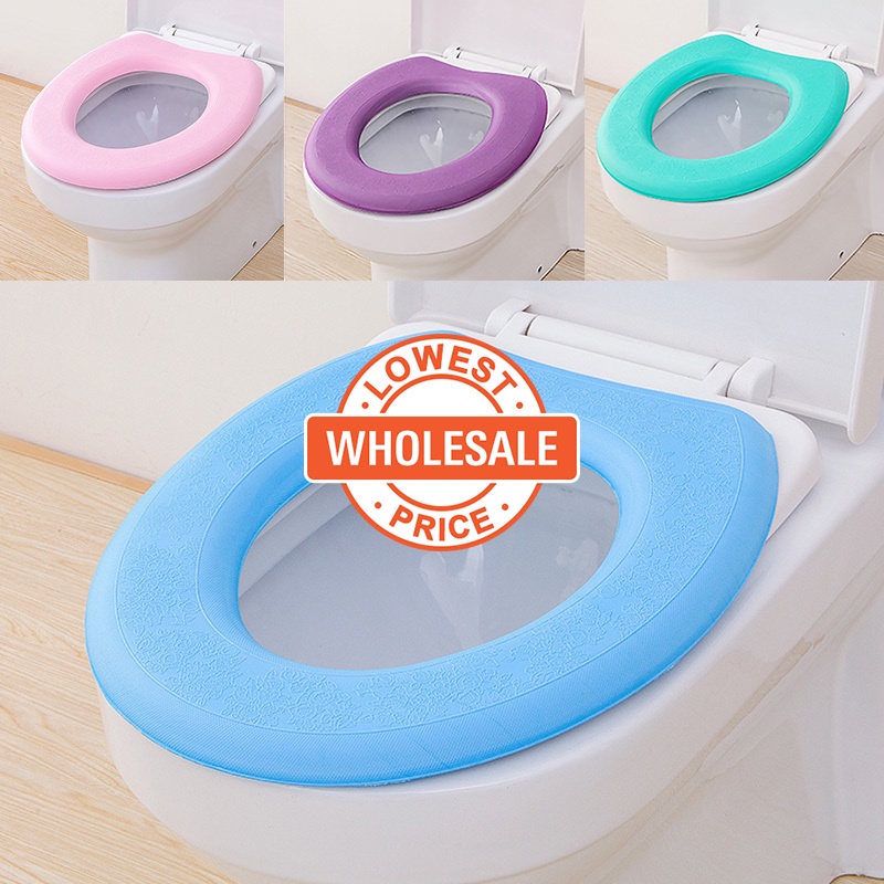 Dudukan Toilet Bahan EVA Tahan Air Dan Cepat Kering Dapat Dicuci